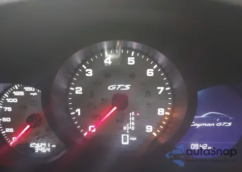 2022 Porsche 718 Cayman Gts 4.0 from USA, damaged, VIN WP0AD2A86NS268216